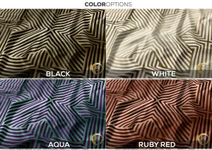 Optical Striped Upholstery Fabric 3meter 4 Colors & 12 Furnishing Fabrics Abstract Fabric By the Yard | D20098