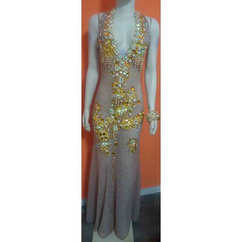 Pageant Queen Luxury Dress Samba Wear