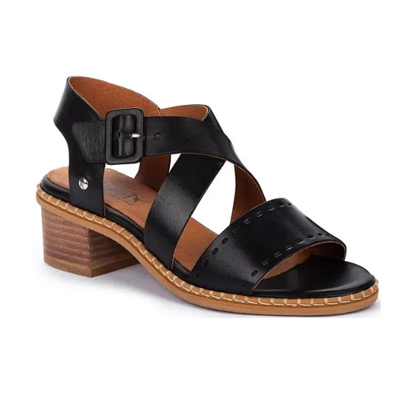 Pikolinos Women's Blanes Heeled Sandals Black