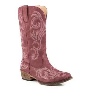 Roper Riley (Raspberry) - Women's Cowgirl Boot