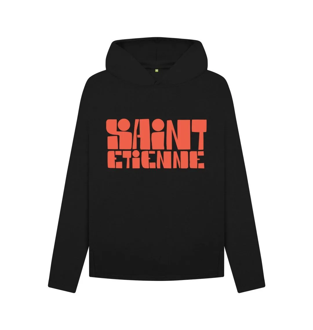 Saint Etienne Finisterre Logo Relaxed Fit Hoodie