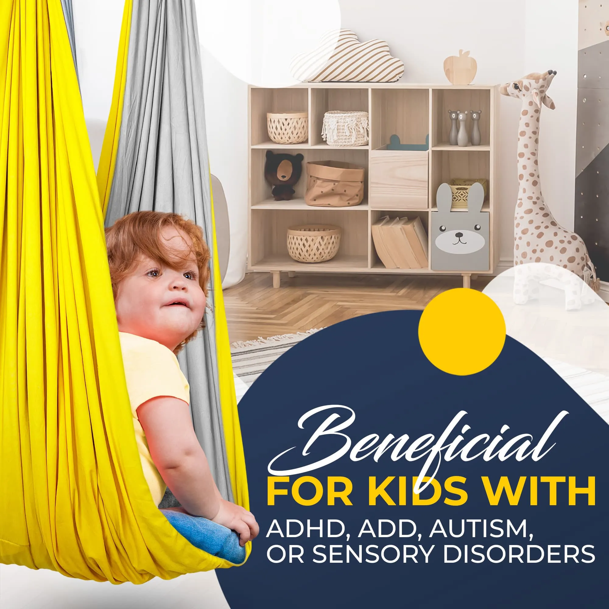 Sensory Swing for Kids Indoor | Therapy Hammock