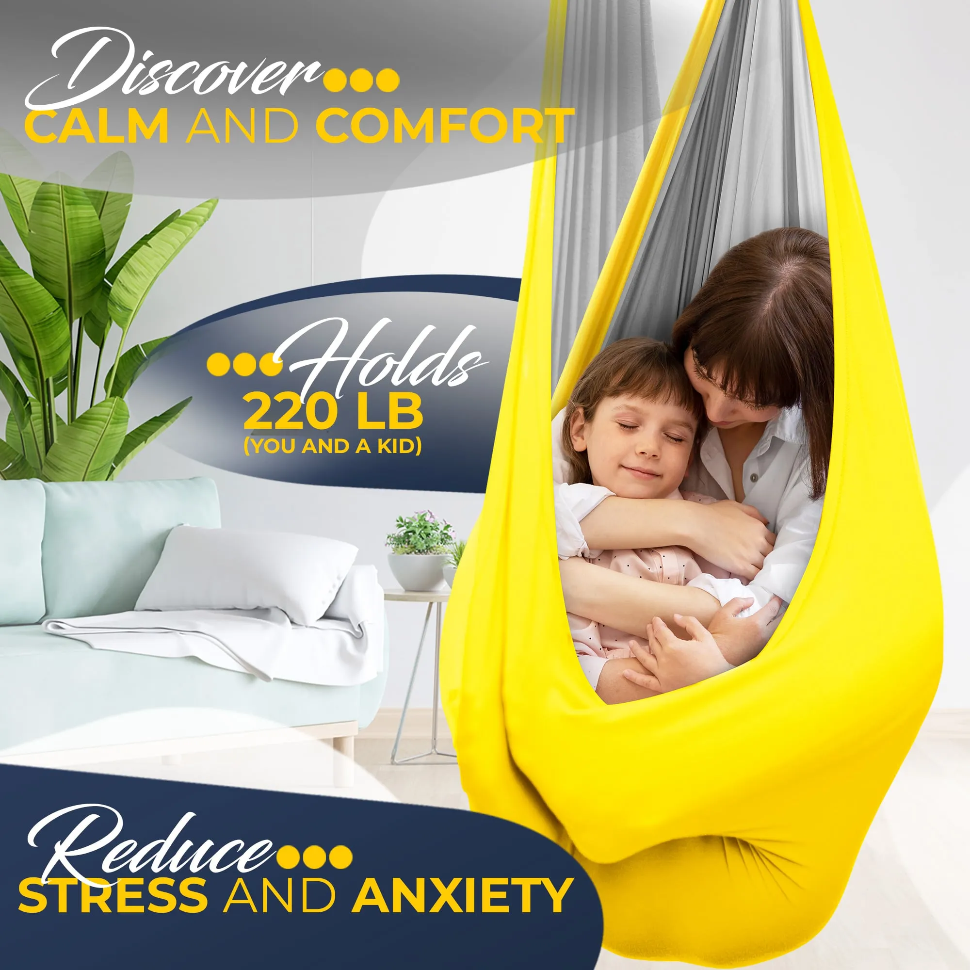 Sensory Swing for Kids Indoor | Therapy Hammock