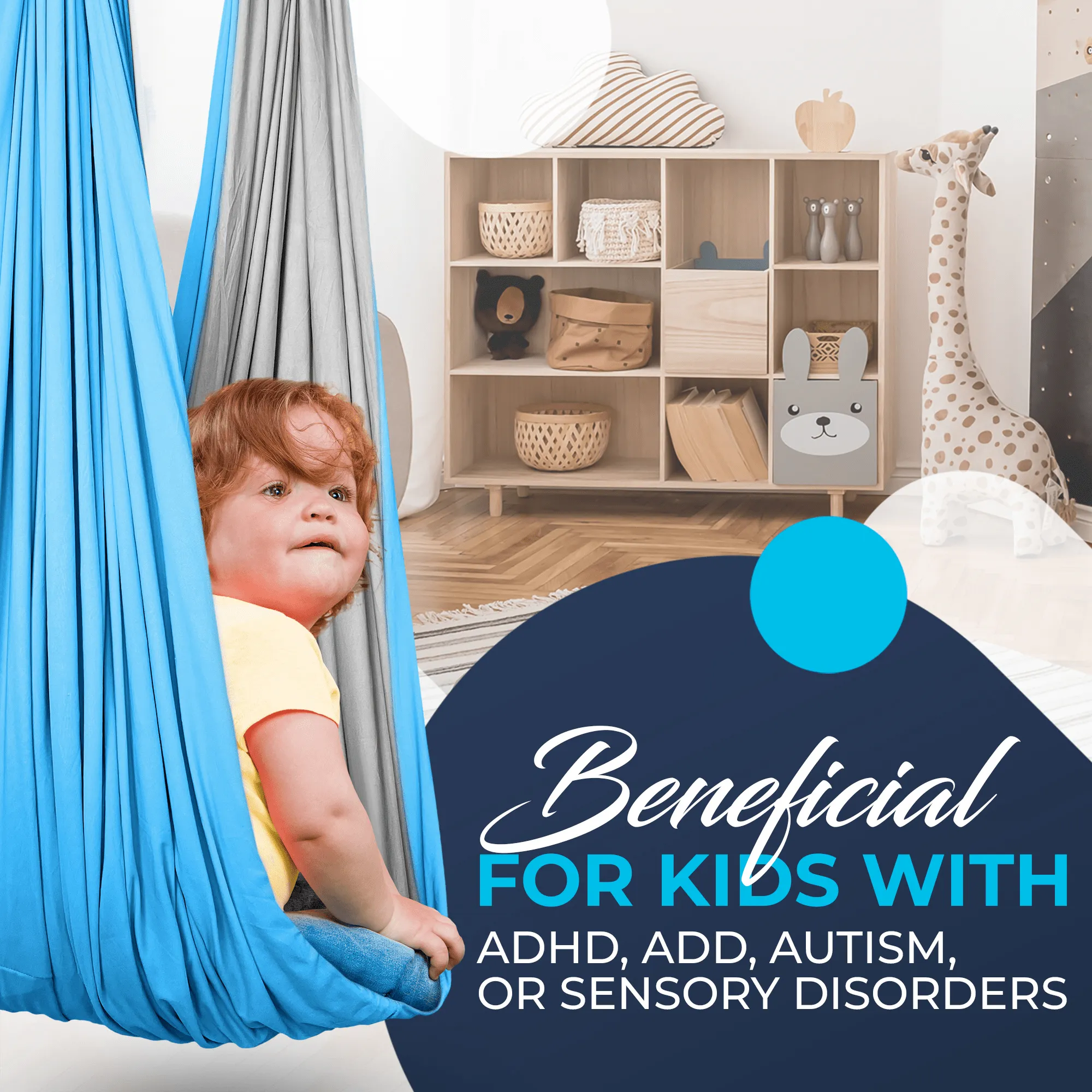 Sensory Swing for Kids Indoor | Therapy Hammock