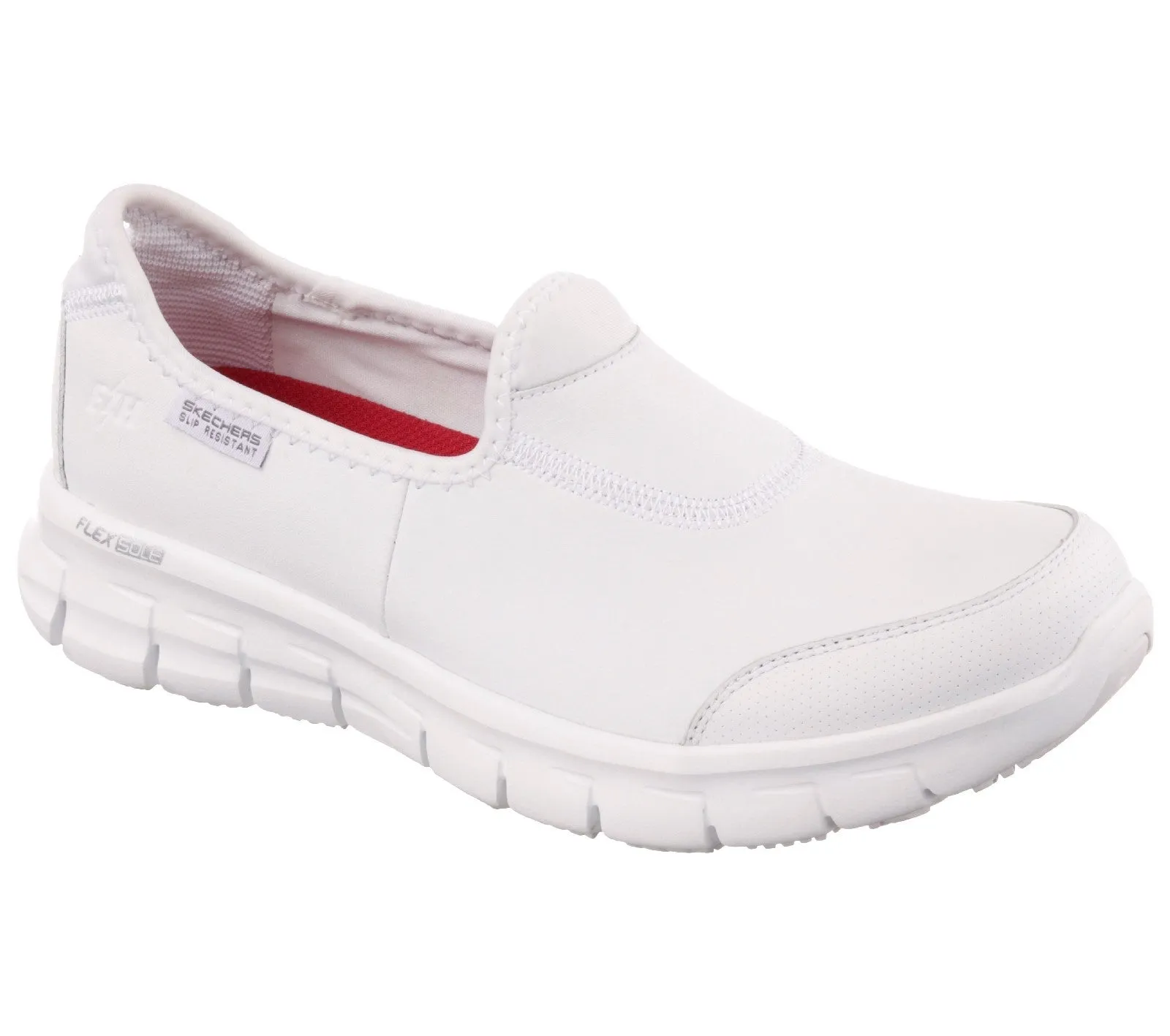 Skechers Sure Track Slip Resistant Slip On Work Shoe