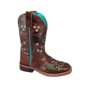 Smoky Mountain Kid's Floralie Western Boots