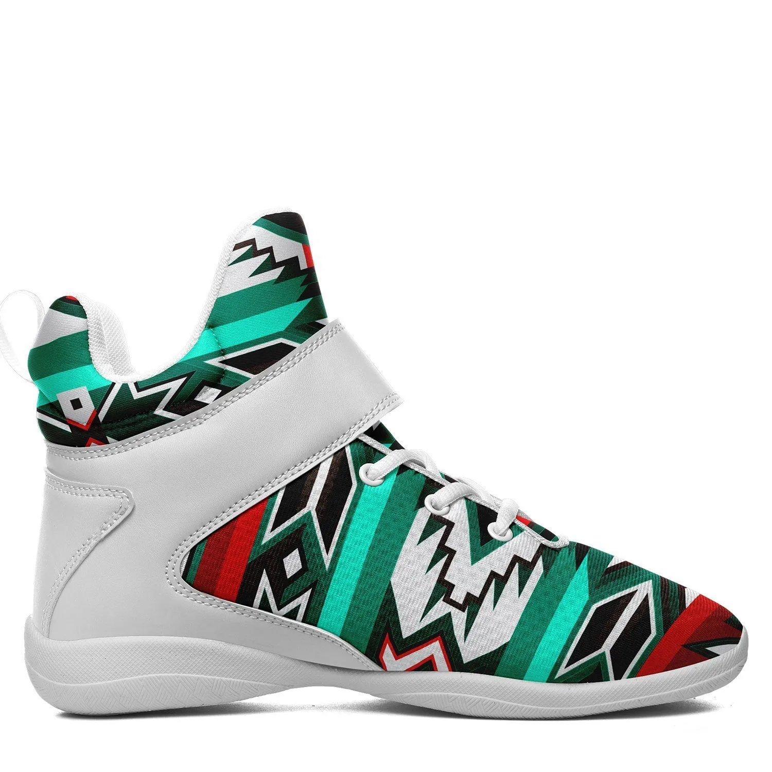 Southwest Journey Ipottaa Basketball / Sport High Top Shoes - White Sole