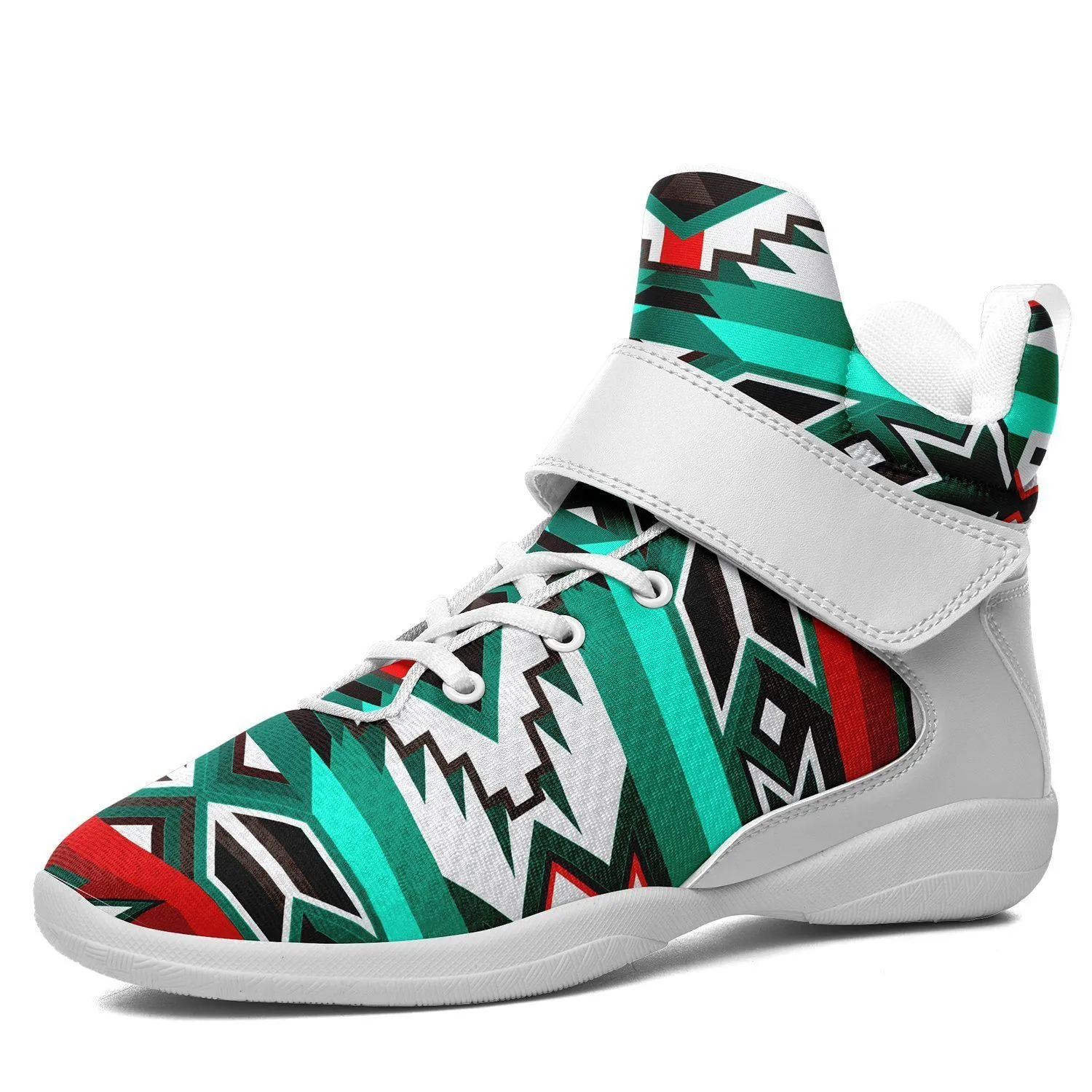 Southwest Journey Ipottaa Basketball / Sport High Top Shoes - White Sole