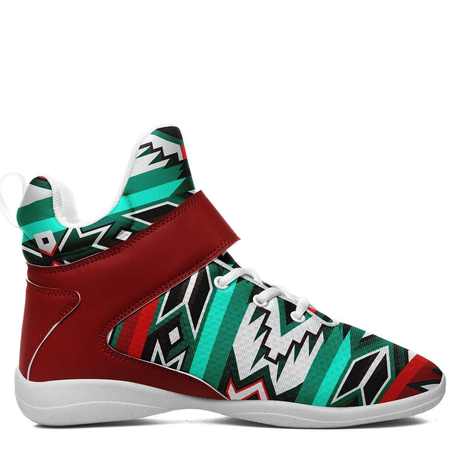 Southwest Journey Ipottaa Basketball / Sport High Top Shoes - White Sole