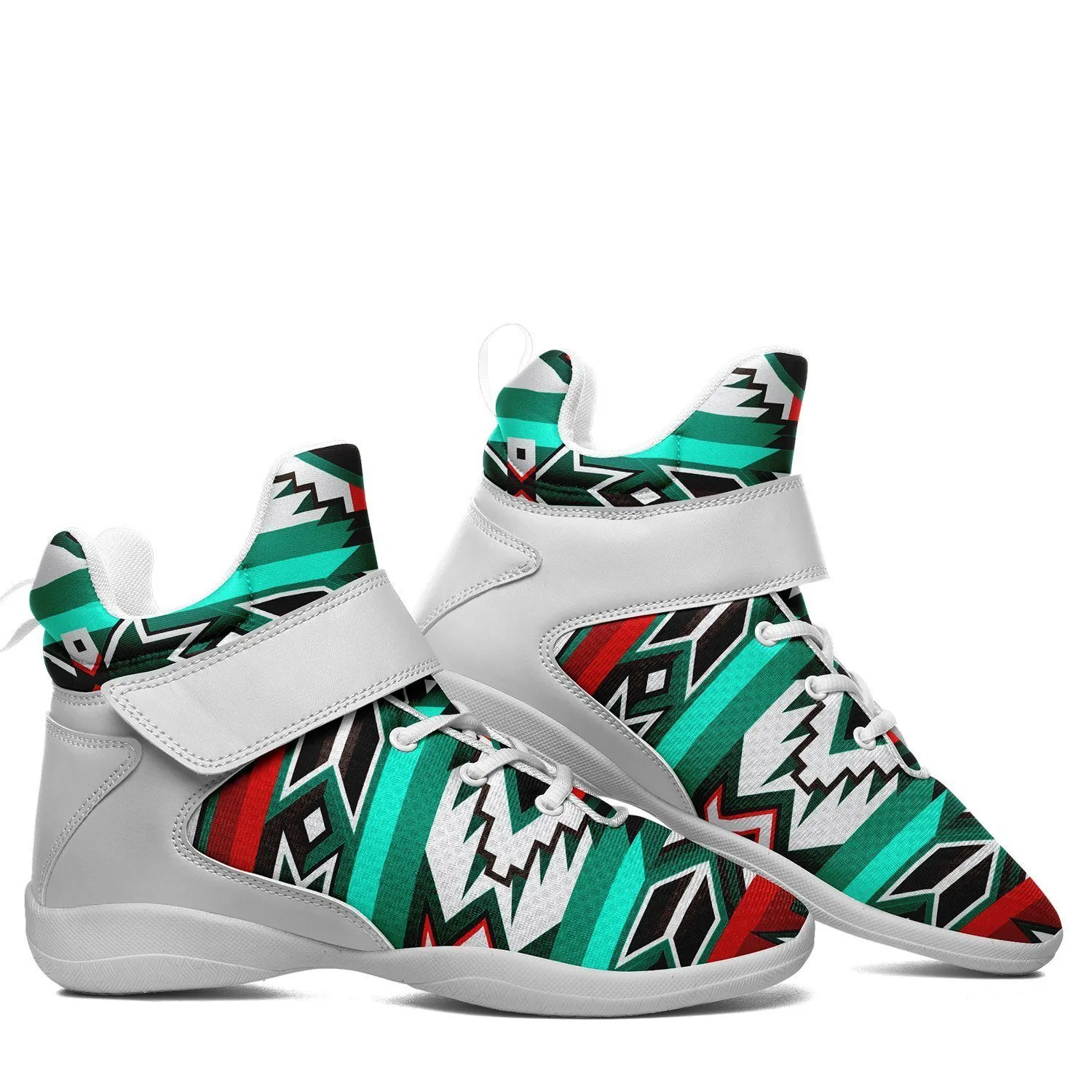 Southwest Journey Ipottaa Basketball / Sport High Top Shoes - White Sole