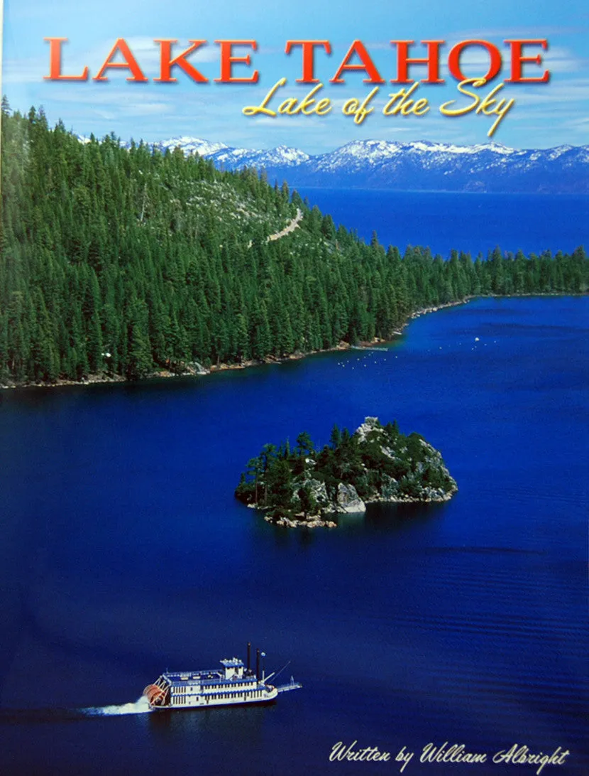 Souvenir Book Lake Tahoe "Lake of the Sky" Soft Cover Book