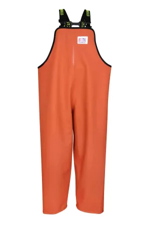 Stormline Stormtex 669O Midweight PVC Commercial Rain Gear Bib and Brace Orange