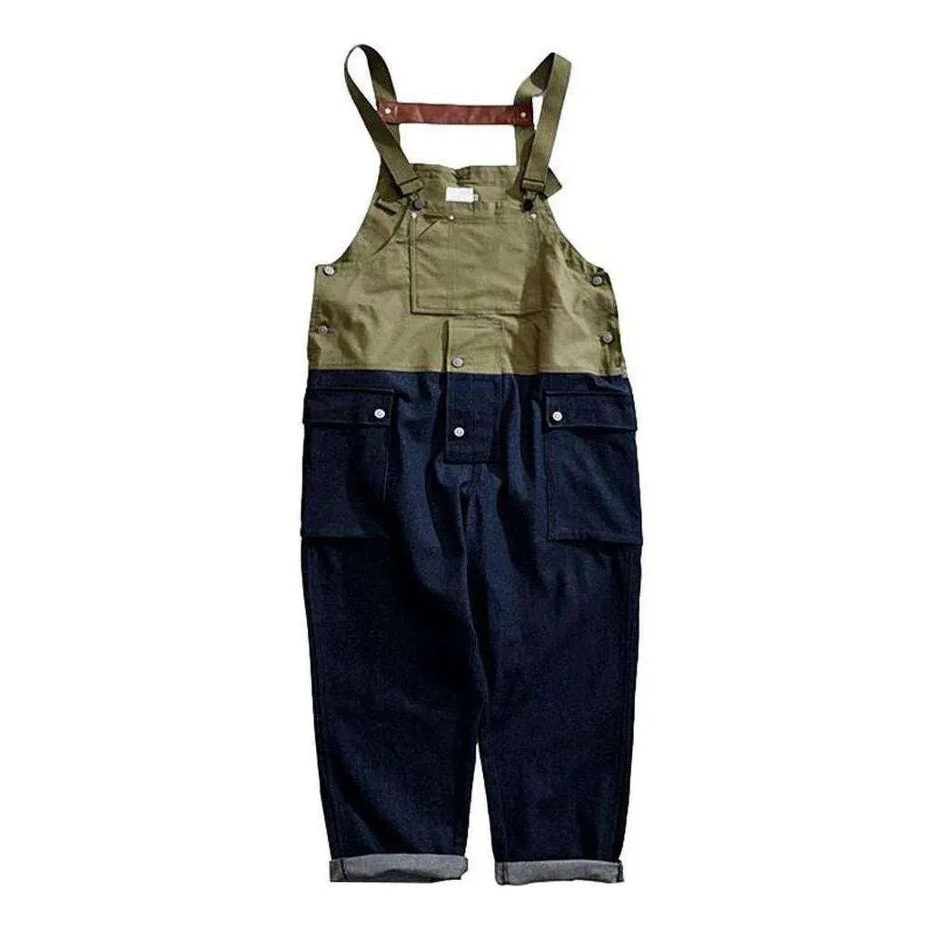 Street style men's jeans overall