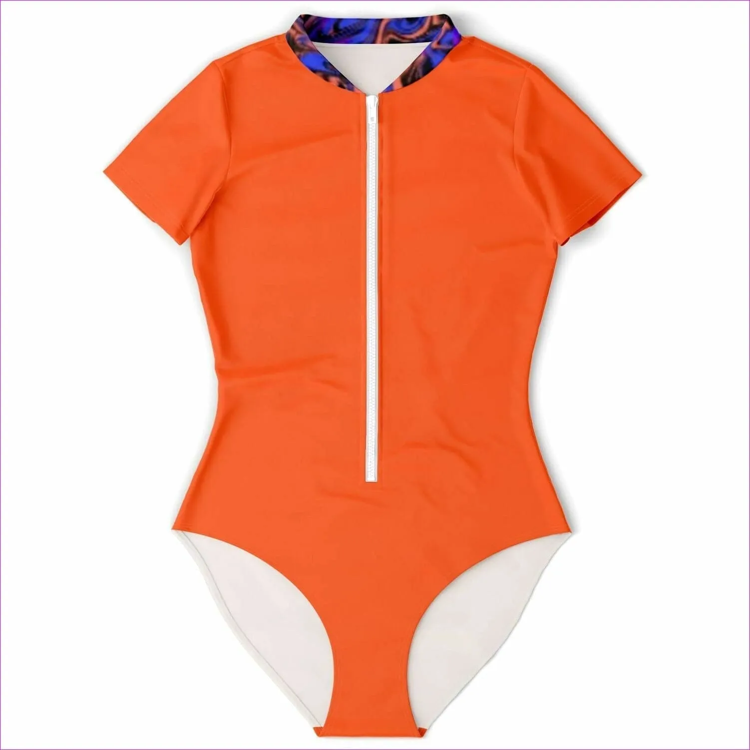 Trip Premium Women's Short Sleeve Zip Bodysuit