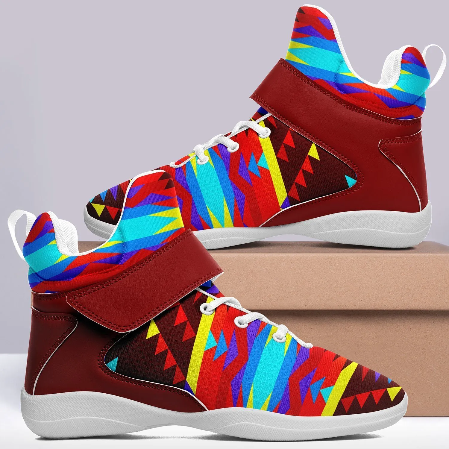 Visions of Lasting Peace Kid's Ipottaa Basketball / Sport High Top Shoes