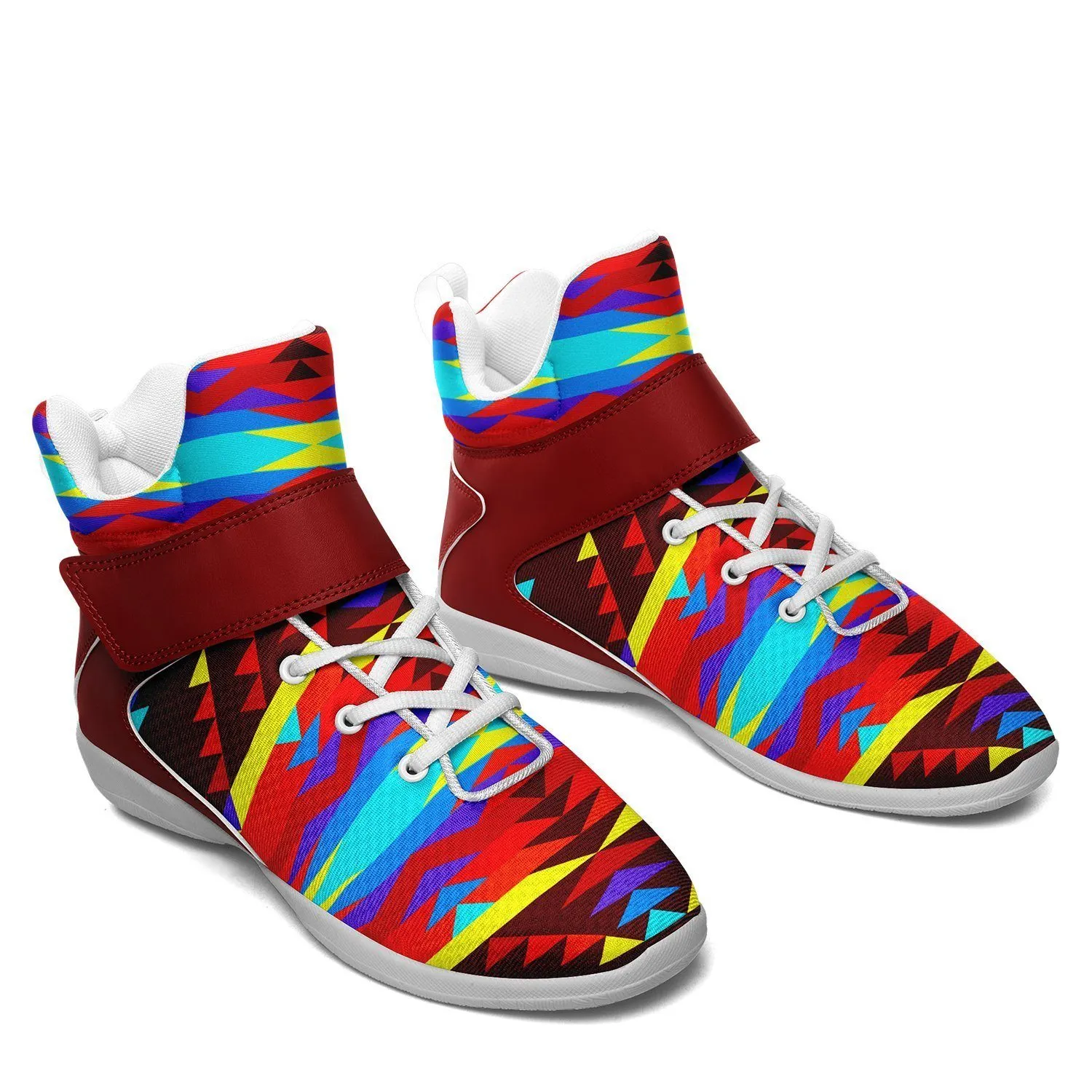 Visions of Lasting Peace Kid's Ipottaa Basketball / Sport High Top Shoes