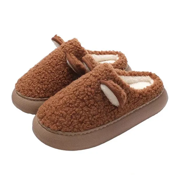 Warm Teddy Slippers