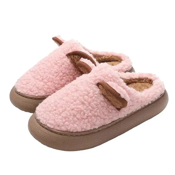 Warm Teddy Slippers