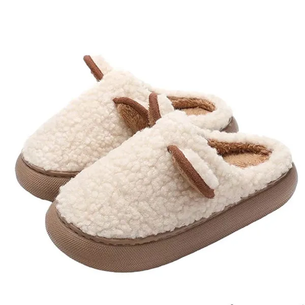 Warm Teddy Slippers