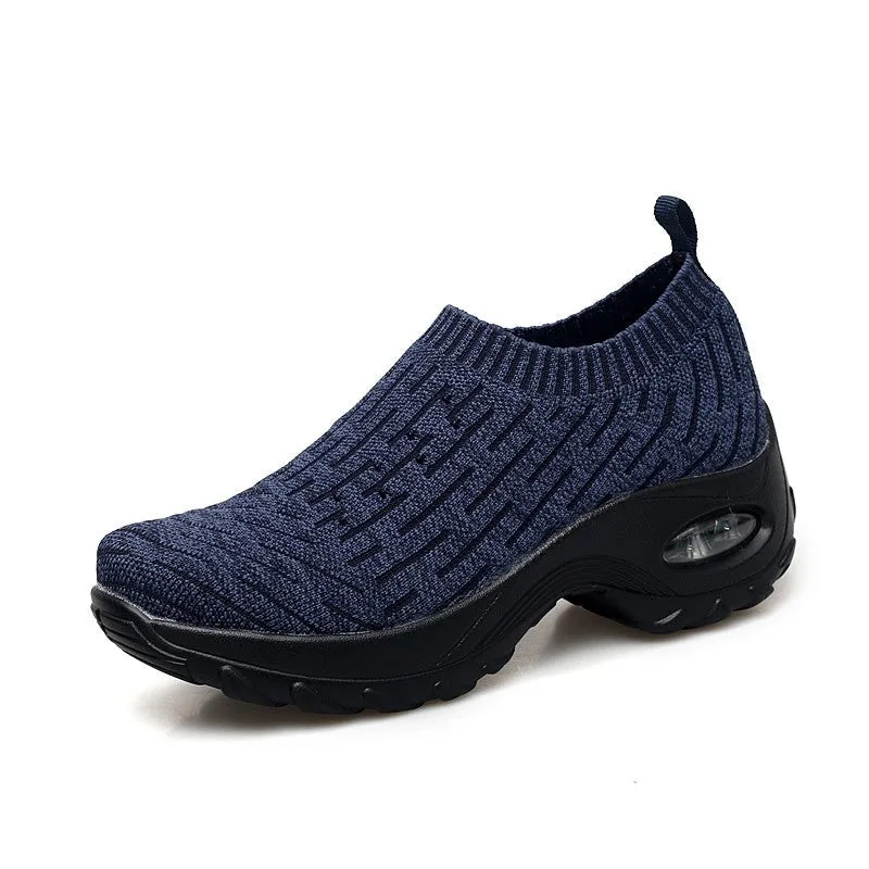 Women's Breathable Air Cushion Leisure Shock Sneakers Rubber 231872