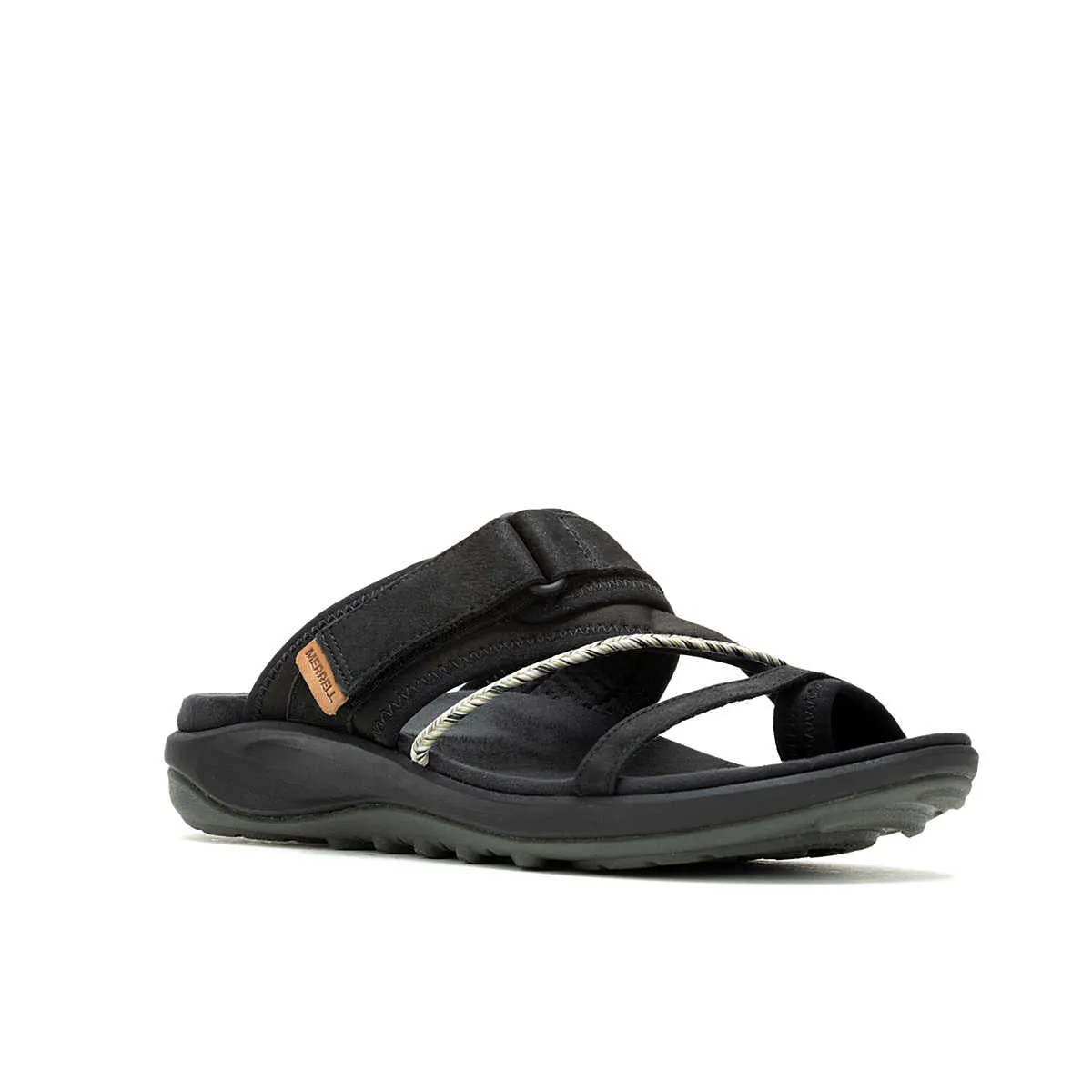 WOMEN'S TERRAN 4 POST SLIDE SANDAL | BLACK