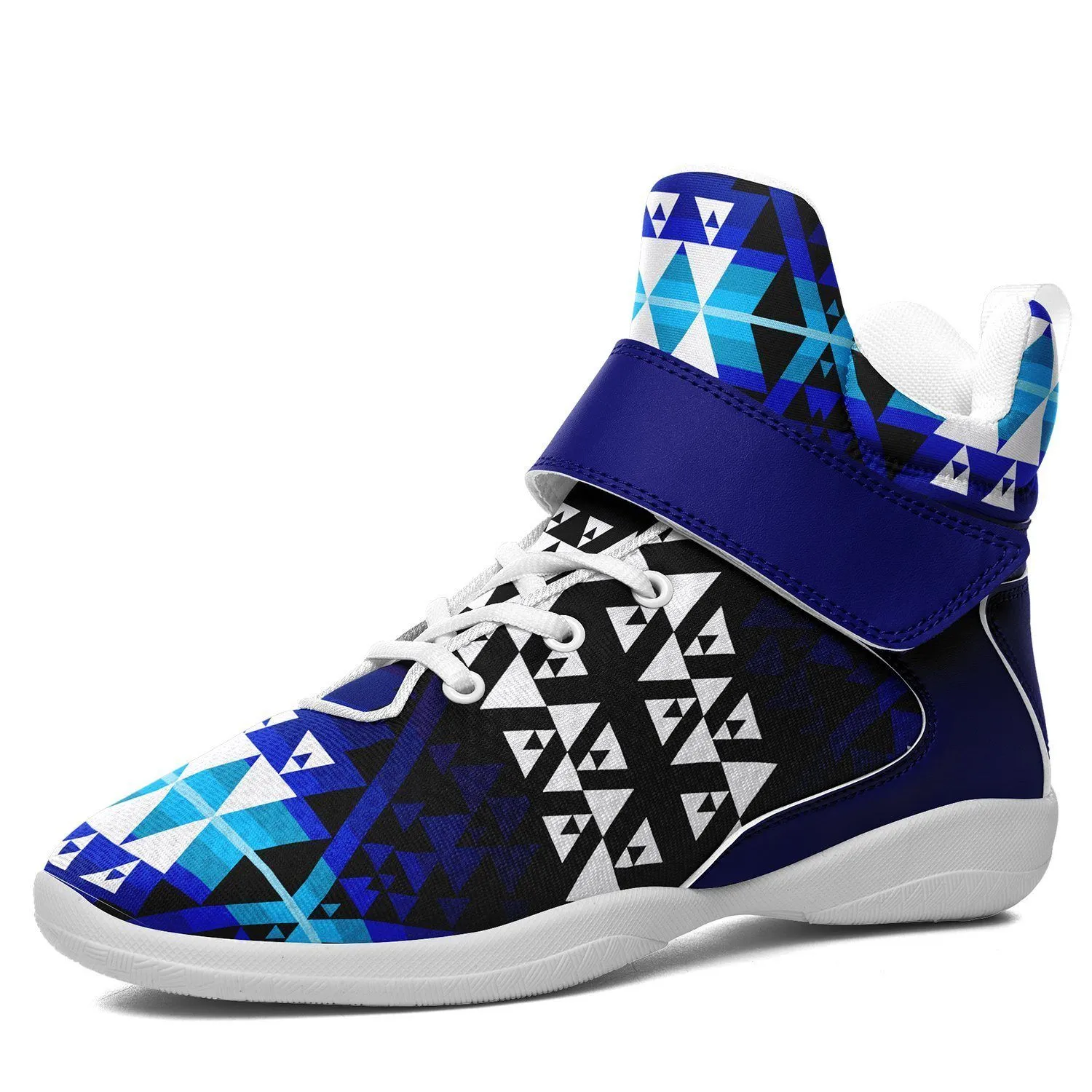 Writing on Stone Night Watch Ipottaa Basketball / Sport High Top Shoes - White Sole