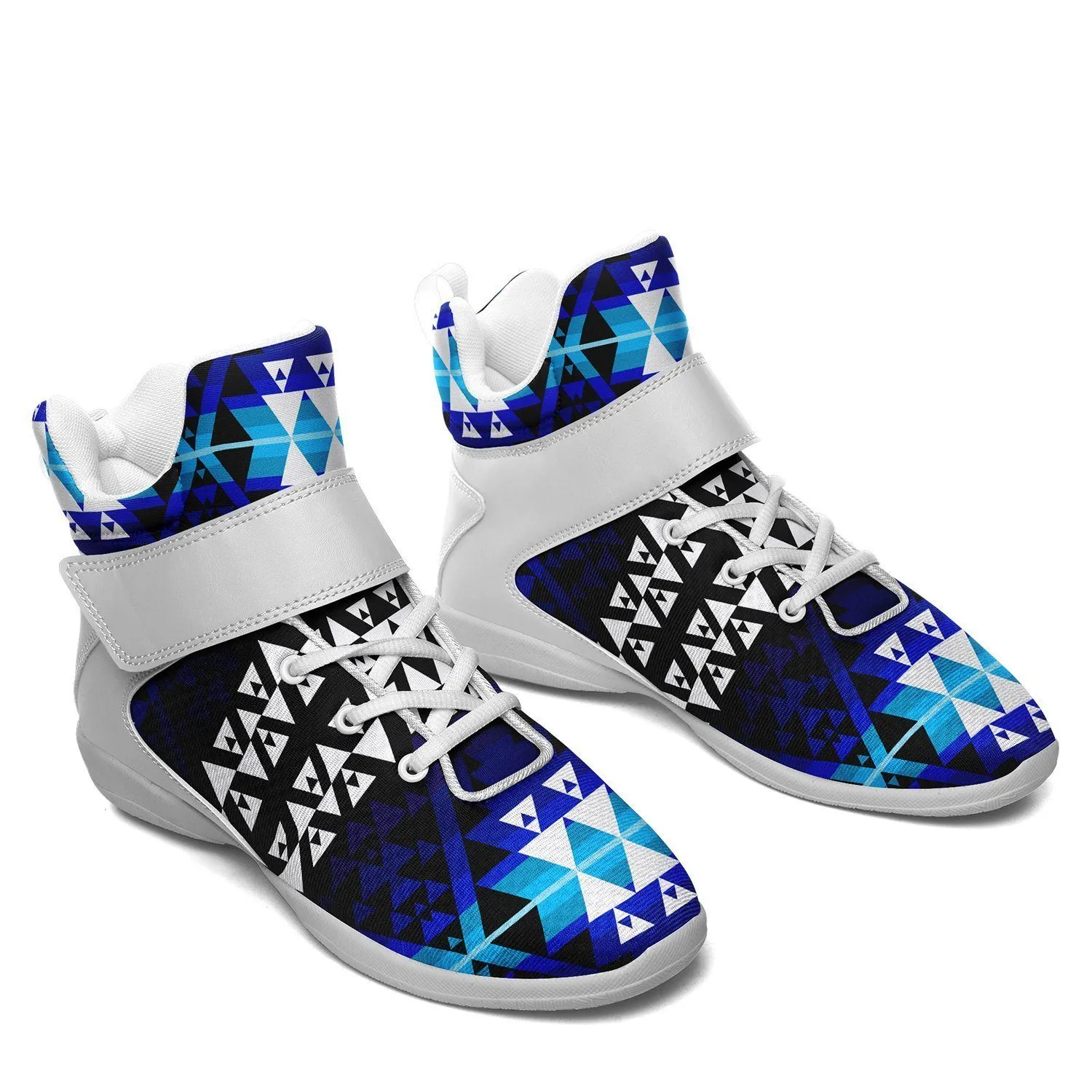 Writing on Stone Night Watch Ipottaa Basketball / Sport High Top Shoes - White Sole