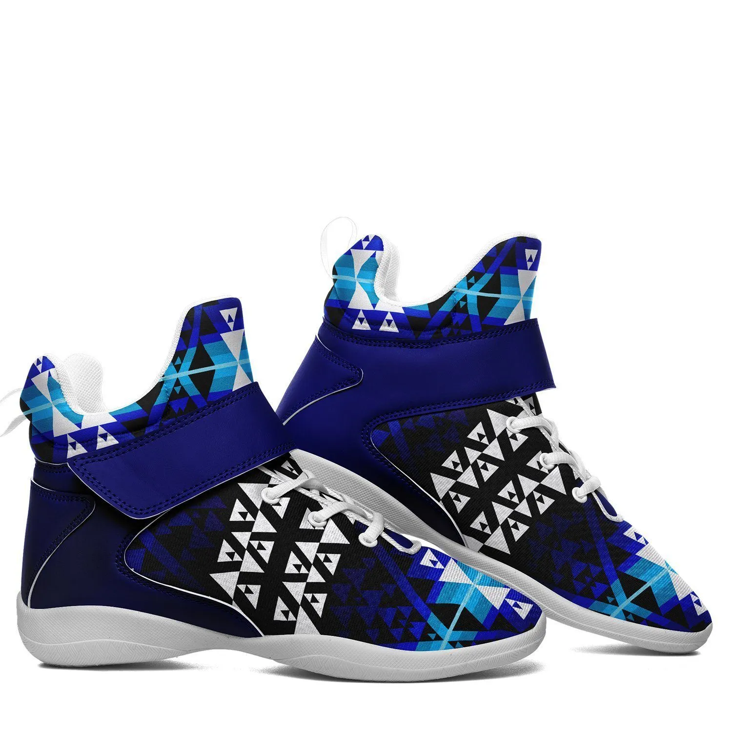 Writing on Stone Night Watch Ipottaa Basketball / Sport High Top Shoes - White Sole